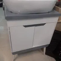 آینه باکس بالای روشویی کابینتی