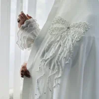 چادر روسری پیراهن عقد حرم و محضر عروس