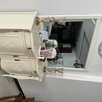 آیینه کنسول چوبی