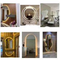 آیینه بک لایت قدی