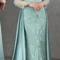 لباس مجلسی کار شده سایز 46