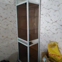 بوفه شیشه ای جفت