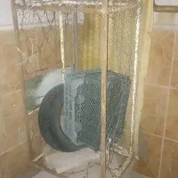 قفسه آهنی مرغ