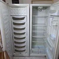یخچال و فریزر دوقلو الکترو استیل