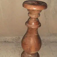 گلدان چوب خراطی شده