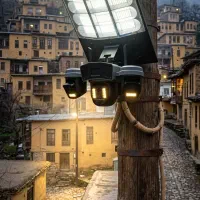 دوربین پنل خورشیدی ۳ لنز (یونی کم)