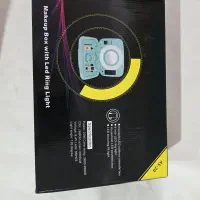 makeup box with led ring light