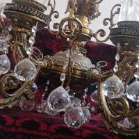 یک جفت لوستر ۱۰شعله سنگین