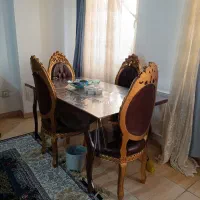 مبلمان ۷ نفره با میز ناهار خوری