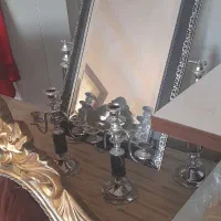 یکجفت شمعدان و آینه