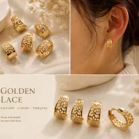 گوشواره ژوپینگ رنگ ثابت