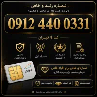 سیم کارت دائمی همراه اول 09124400331