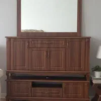 آینه کنسول کلاسیک|بوفه، ویترین، کنسول|اردبیل, |دیوار