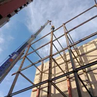 کلیه خدمات جوشکاری و اسکلت‌بندی ساختمان