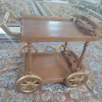 گاری دکوری تمام چوب