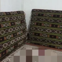 پشتی دستباف.یک جفت