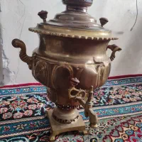 سماور برنزی زغالی