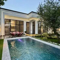 ویلا مدرن استخر شهرکی سنددار ۳۰۰ متری زیباکنار