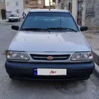 پراید مدل 89 رنگ نفره ای سالم