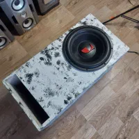 ساب 600 Rms ناکامیچی سیم پیچ طلایی با باکس ۷۰ لیتر
