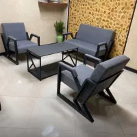 مبلمان فلزی اداری و چرمی میز برند jotik کد ۶۹dt