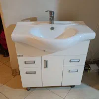 روشویی کابینتی PVC با سنگ