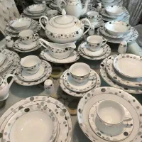 سرویس چینی۱۲نفره نو باکارتن خارجی رزنتال جهیزیه
