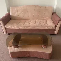 مبل سه نفره و میز ست