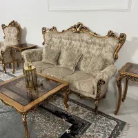 مبل استیل سلطنتی ۹نفره نو