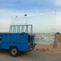 نیسان خرکدار خرک دار حمل شیشه و سنگ