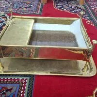منقل برنجی قدیمی یزدی