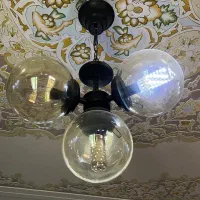 لوستر حبابی ۴ تایی