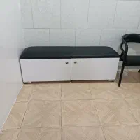 نیمکت کابینت دار سالن زیبایی