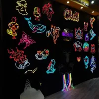 تابلو نئون و LED ثابت و چشمک زن ، لاس وگاسی
