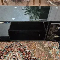 میزتلویزیون باشیشه سکوریتی طول ۱۶۰ سانت