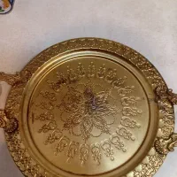 شکلات خوری و پیش دستی گلسرخی