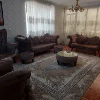 مبل هفت نفره با عسلی و جلو مبلی