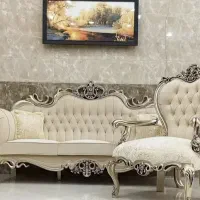 مبل کلاسیک مدل افسون و میزناهارخوری افسون