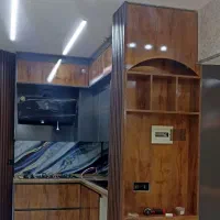 آشپزخانه شیک کافی بار