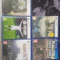 فروش ۴ دیسک ps5 و 1 دیسک ps4