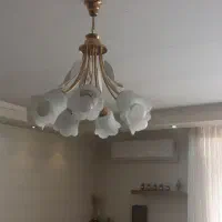 لوستر 6 شعله چشمه نور