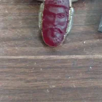 فروش انگشترنقره با نگین یاقوت غول چهره  ار