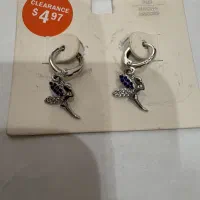 گوشواره فرشته نگین دار
