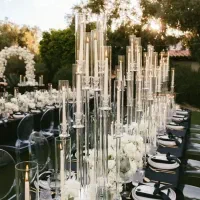 کرایه میز صندلی شمعدان پلکسی خنچه