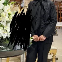 کت وشلوار زنانه دو دست  در حد نو