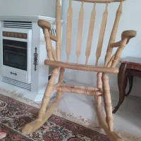 صندلی راک سفارشی چوب خام