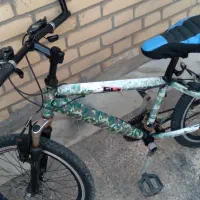 دوچرخه سواری سایز ۲۰دسته دنده ای سالم  و۱۶