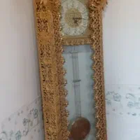 ساعت ایستاده برنزه کامل سالم دو عدد تابلو