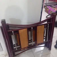 دو عدد چهار چوب تخت یک نفره فلزی