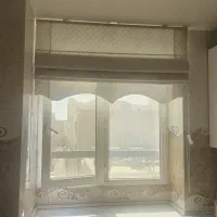 پرده آشپزخانه طرح رومن